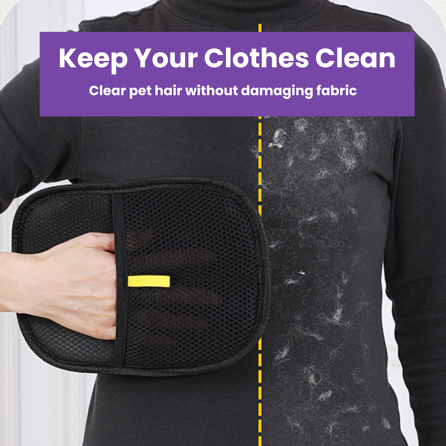 Fluff Buster™ Pet Hair Removal Glove