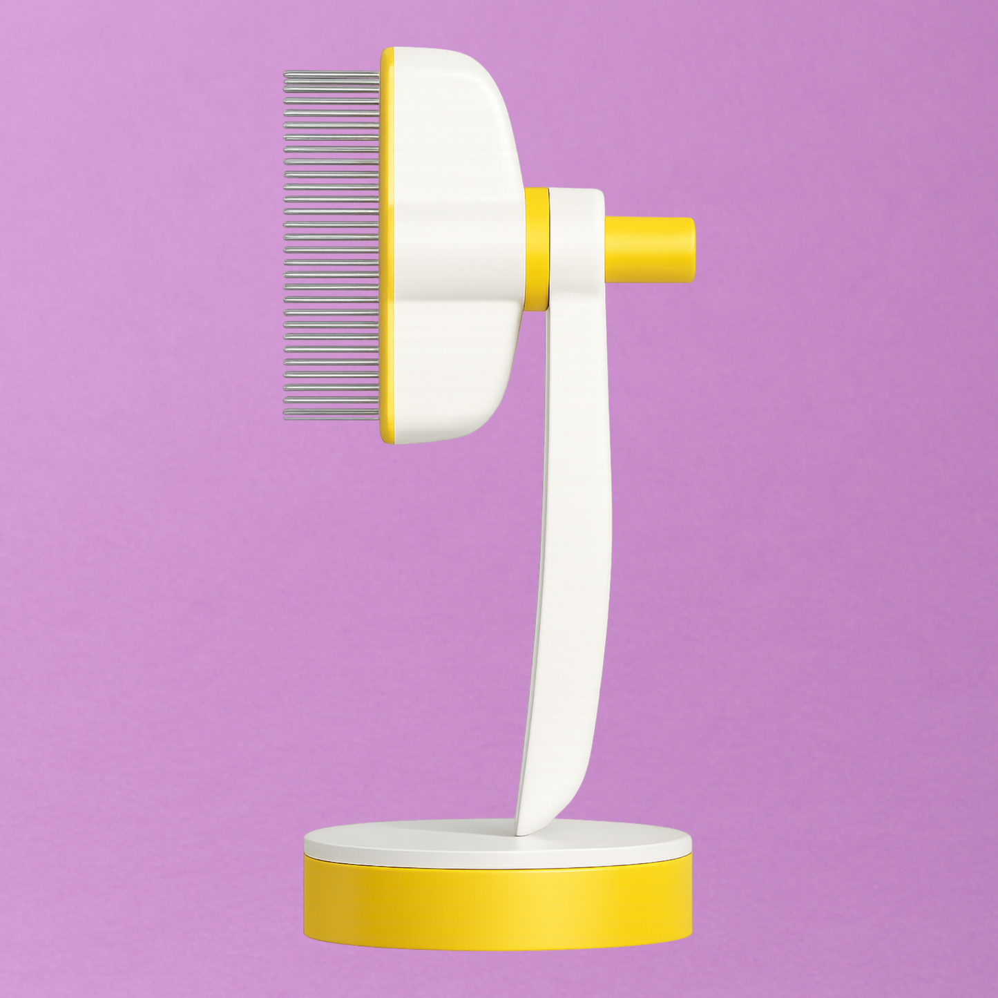 ClickClean™ Brush – Self-Cleaning Deshedding Tool for Cats & Dogs